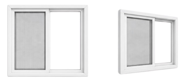 Ventana uPVC Serie 80 corrediza estándar